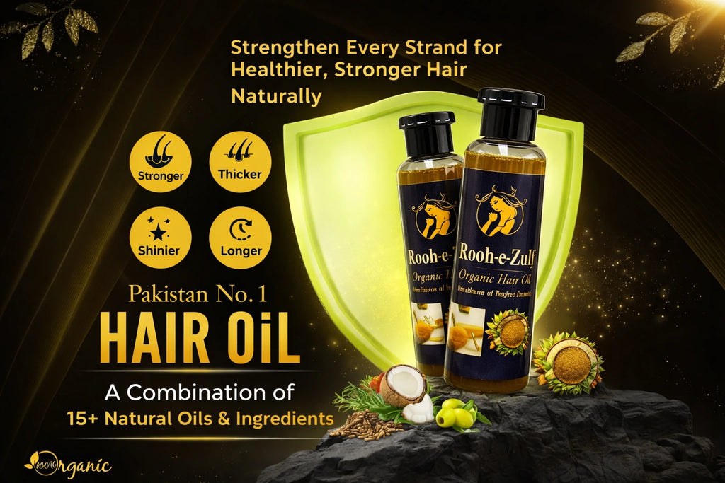 Rooh-e-Zulf Organic Hair Oil